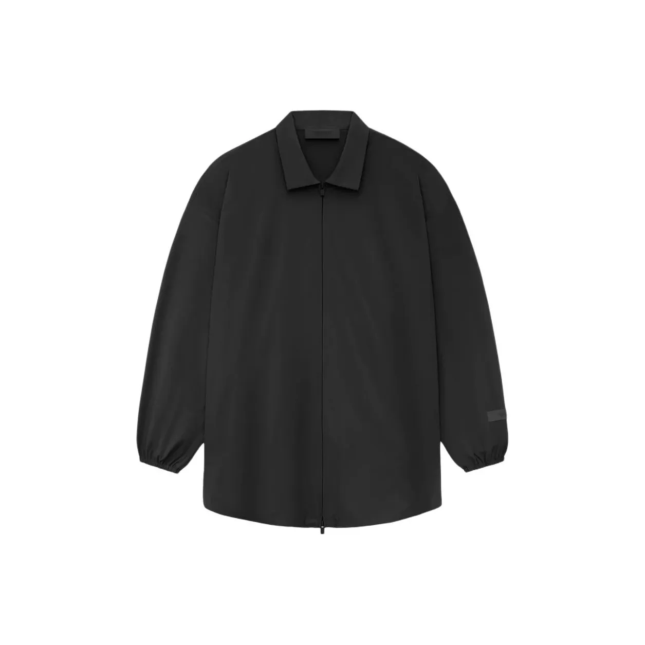 Fear Of God Essentials 2024 Summer Collection SS24 Нейлон OVERSHIRT Куртки Пальто Мужской Темно-деревянный черный Черный