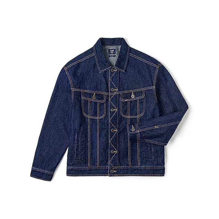 Lee Denim Jackets Men's Dark Blue