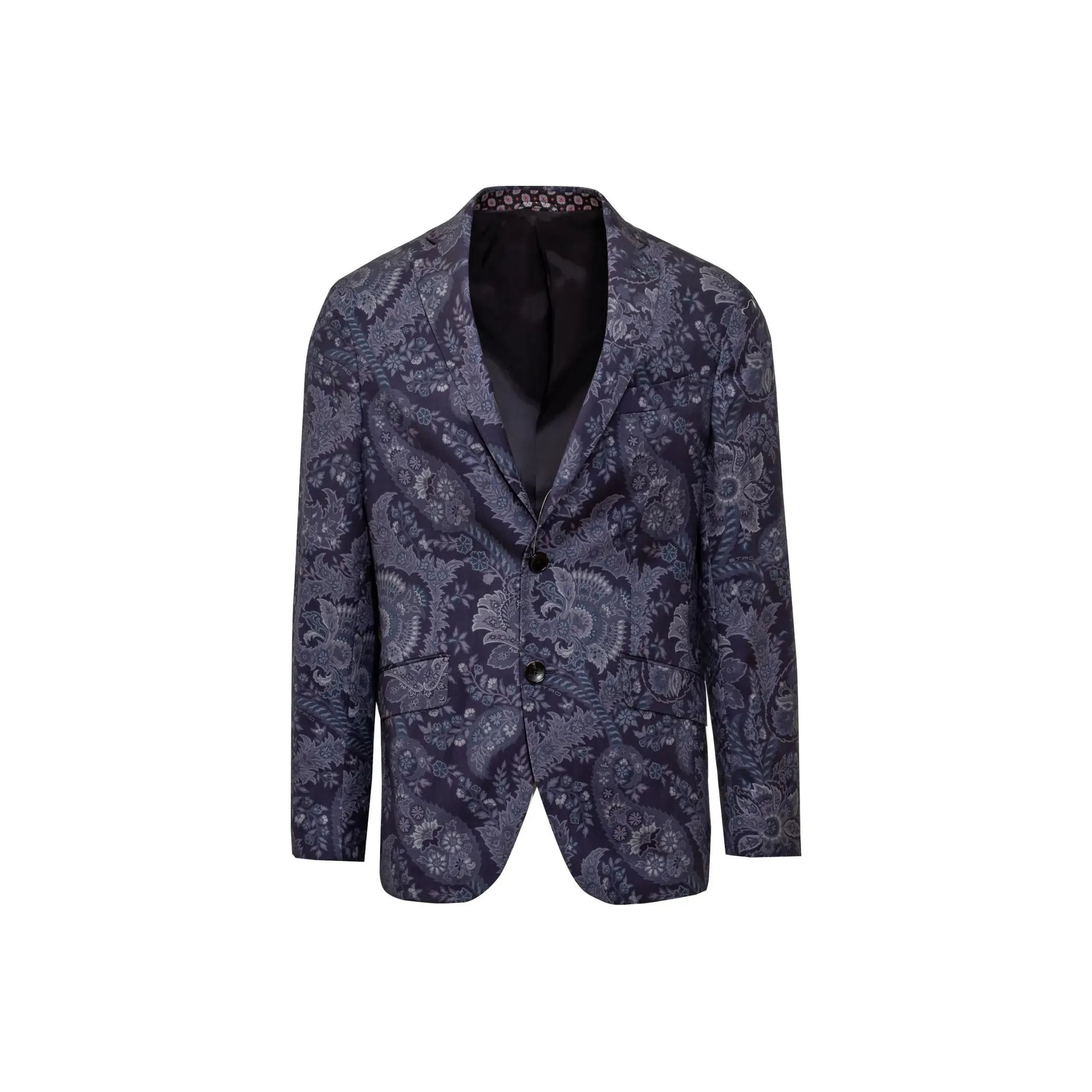 ETRO Paisley Printed Single Breasted Blazer
