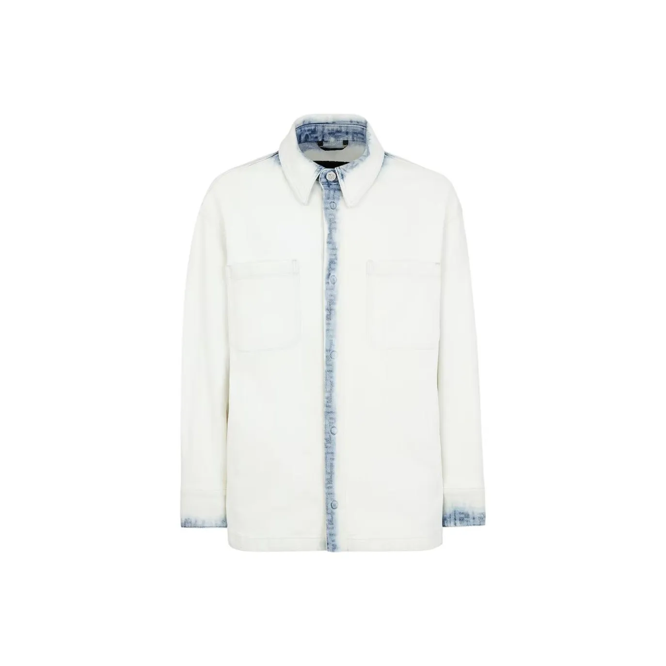 FENDI SS24 Denim Jacket Men's White