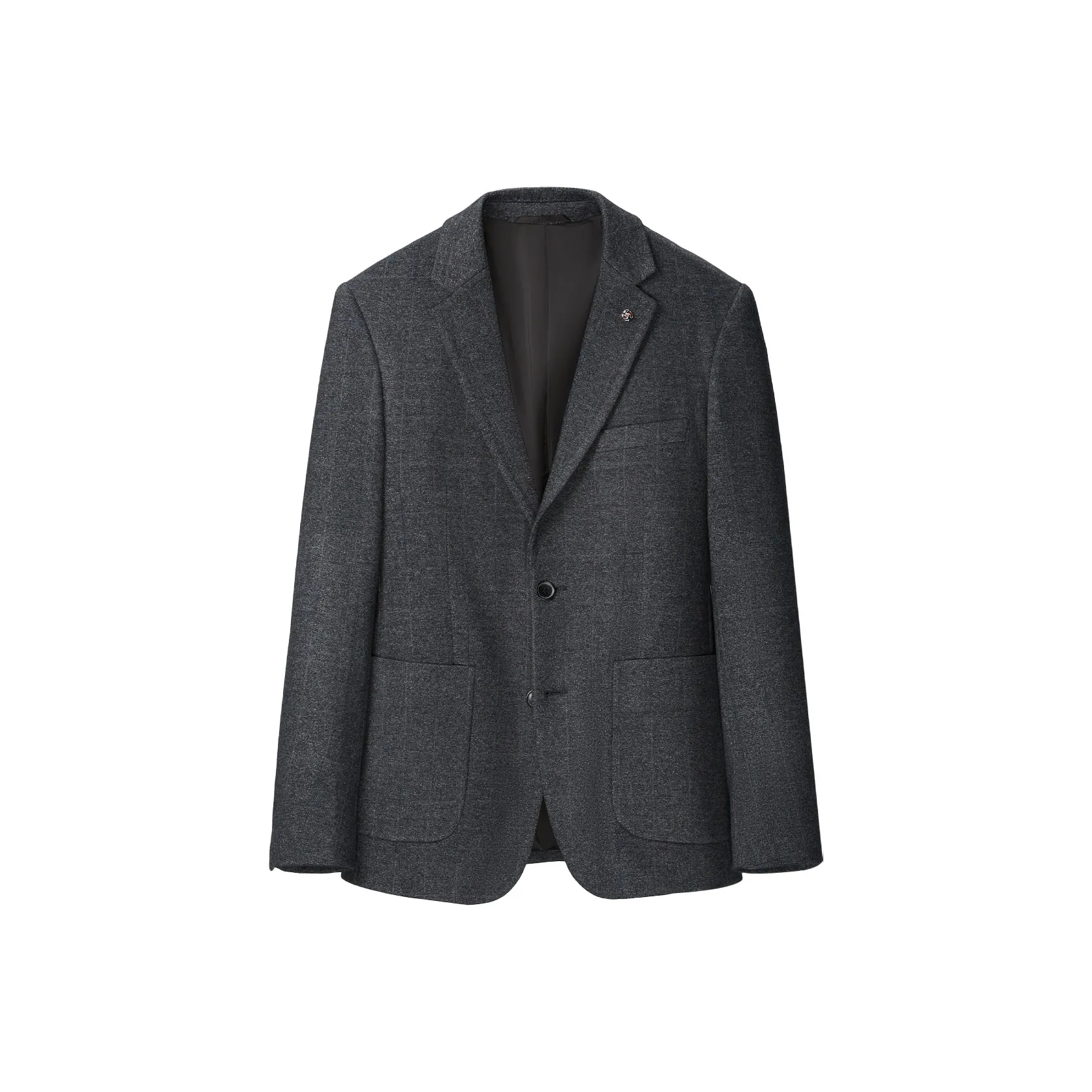 HLA Бизнес костюм мужской темно-серый