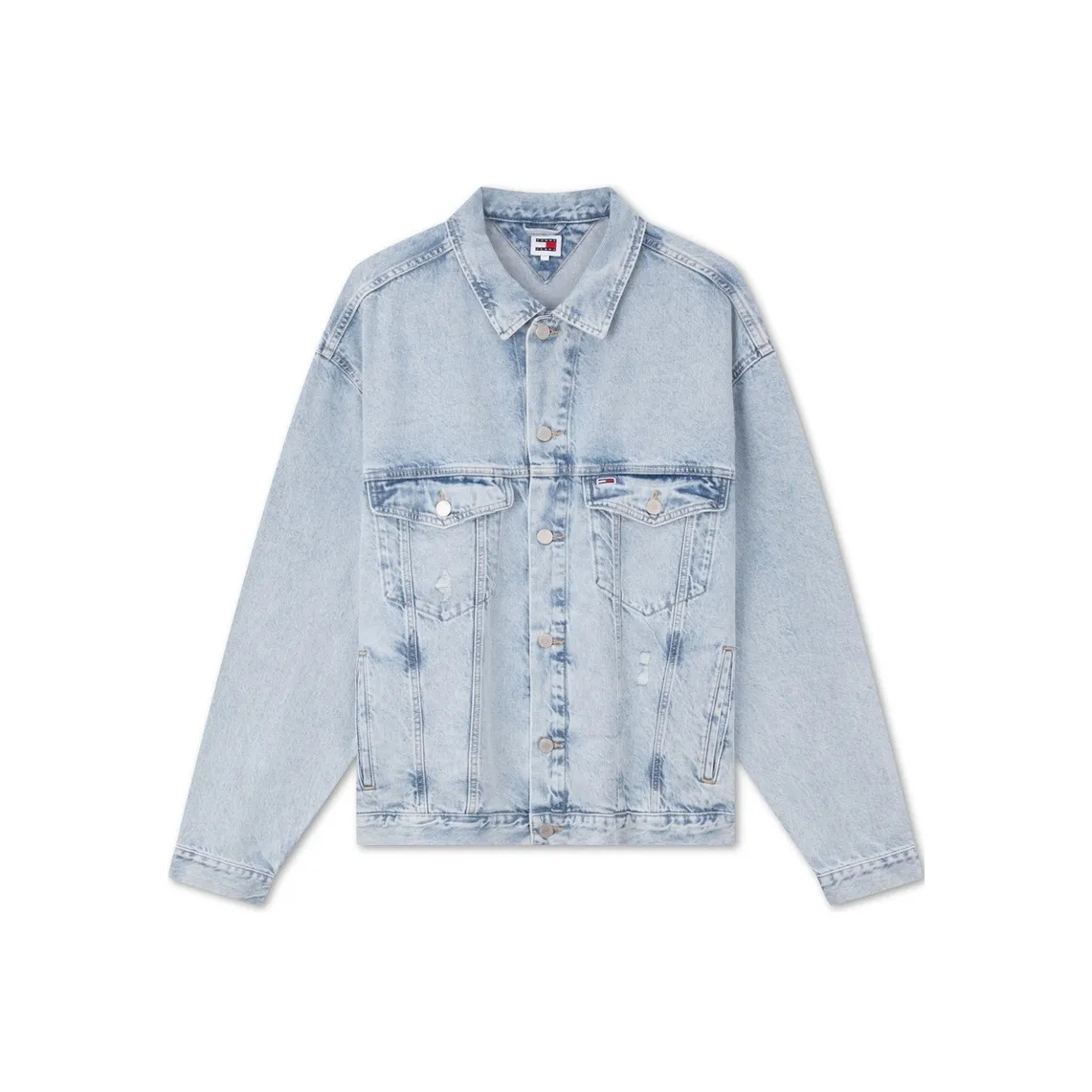 Tommy Hilfiger Denim Jacket Unisex Light Blue
