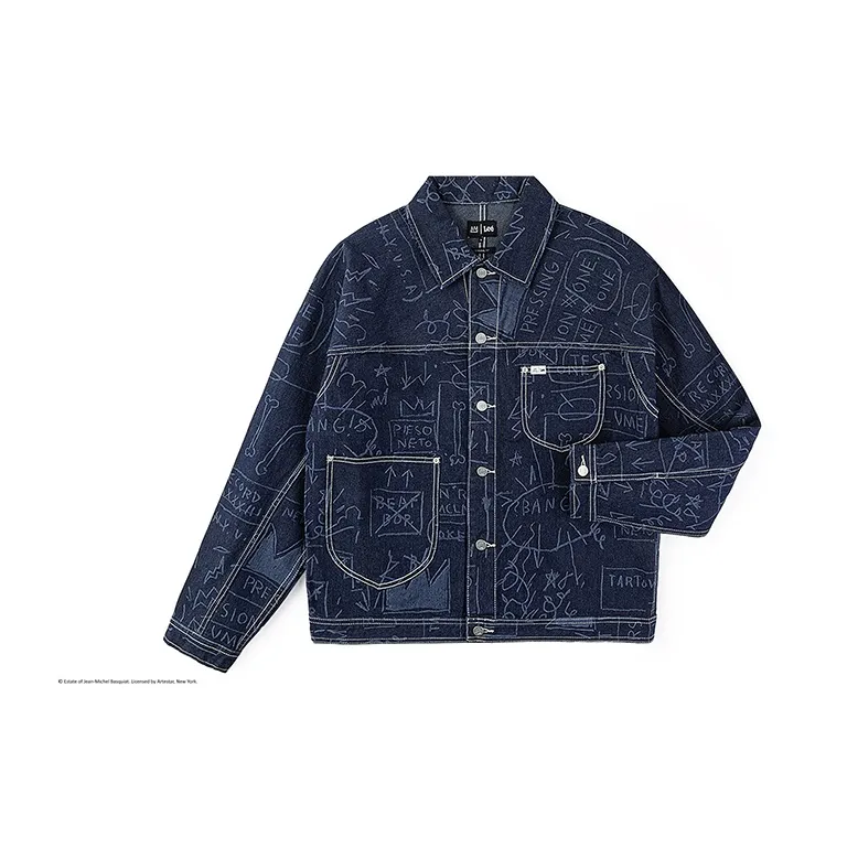 Lee Denim Stenf Jackets Men Washed