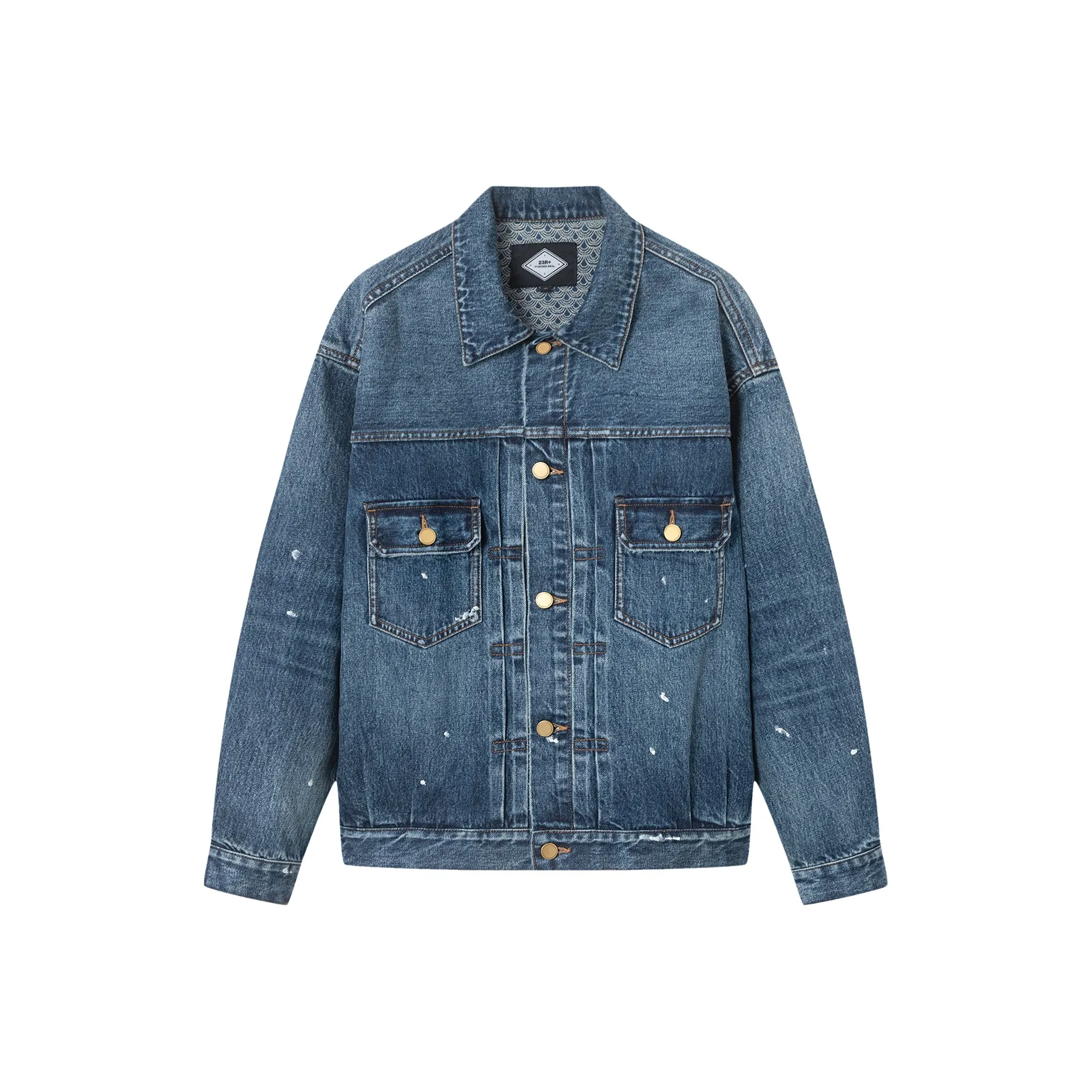 23R+ Мужские Джинсовые Куртки
