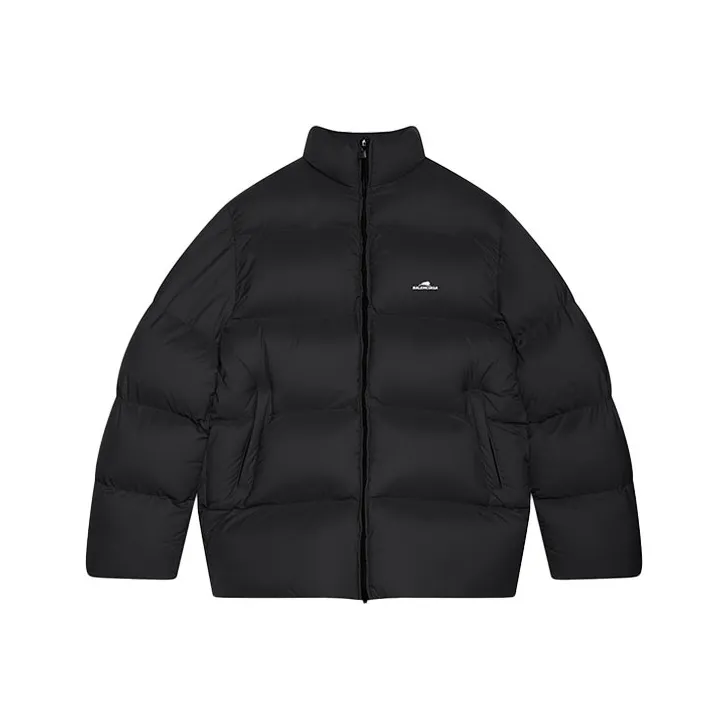 Balenciaga Down Jacket Winter Men's Black