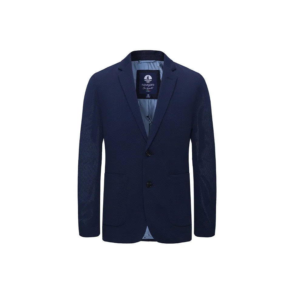 NAVIGARE Бизнес-костюм мужской темно-синий