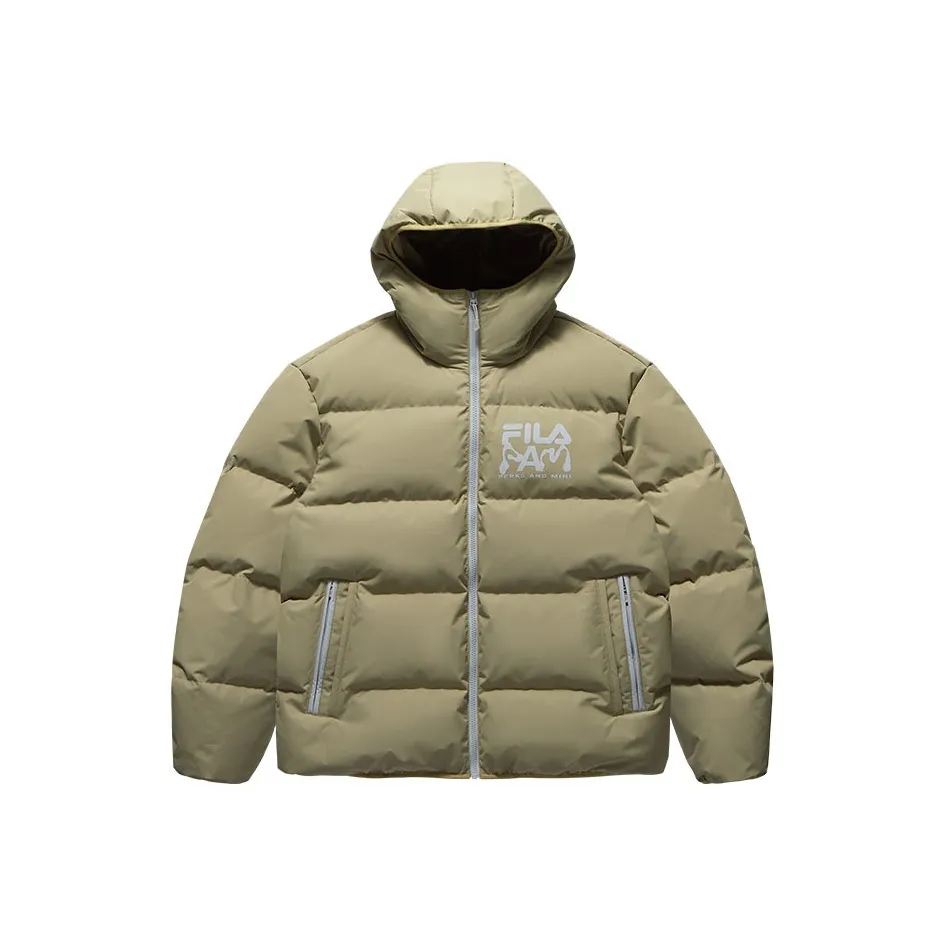 FILA FUSION Down Jacket Men's Magic Plain Brown