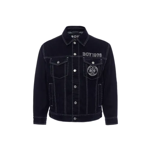 BOY LONDON Blue Мужские джинсовые куртки