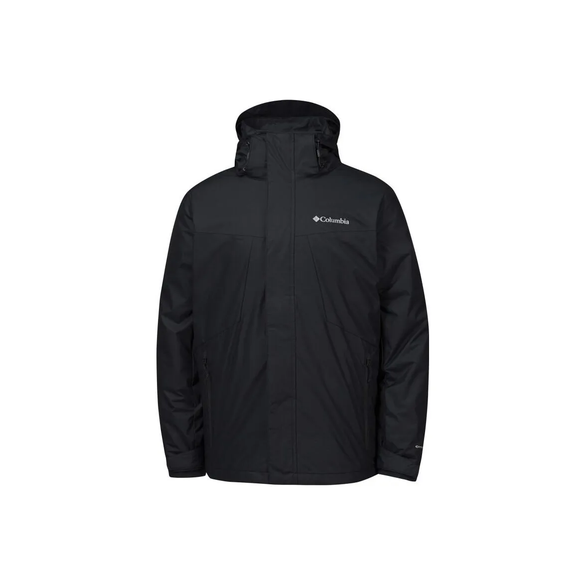 Columbia Outdoor Hiking Waterproof, Breathable, And Thermostatic Quick Dry Windbreaker BEIGE Men's Black