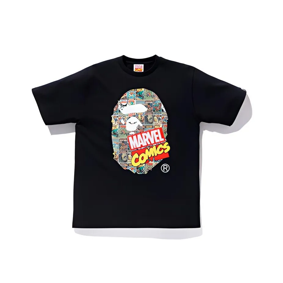 Bape X Marvel Comics Ape Head Tee