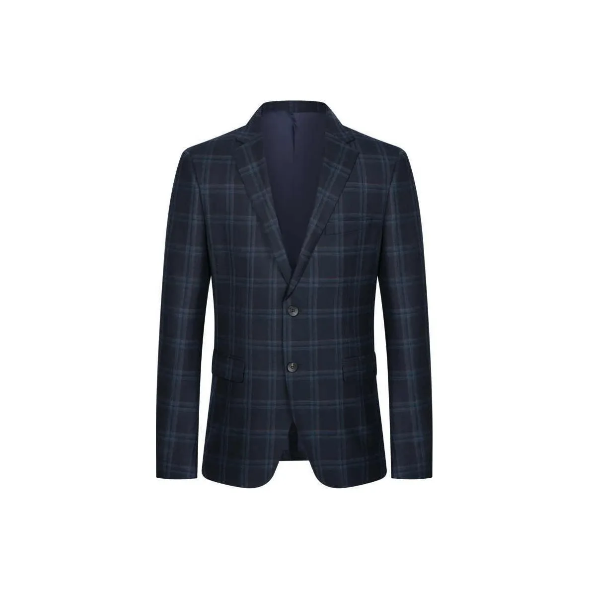 K BOXING Бизнес Костюм Мужской Темно-синий