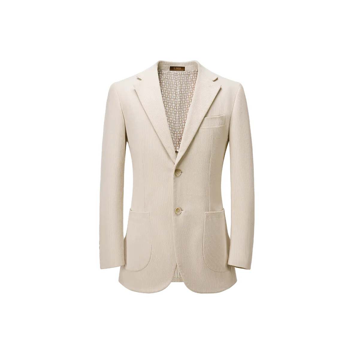 G·Mons Бизнес Костюм Мужской Alpacas Белый