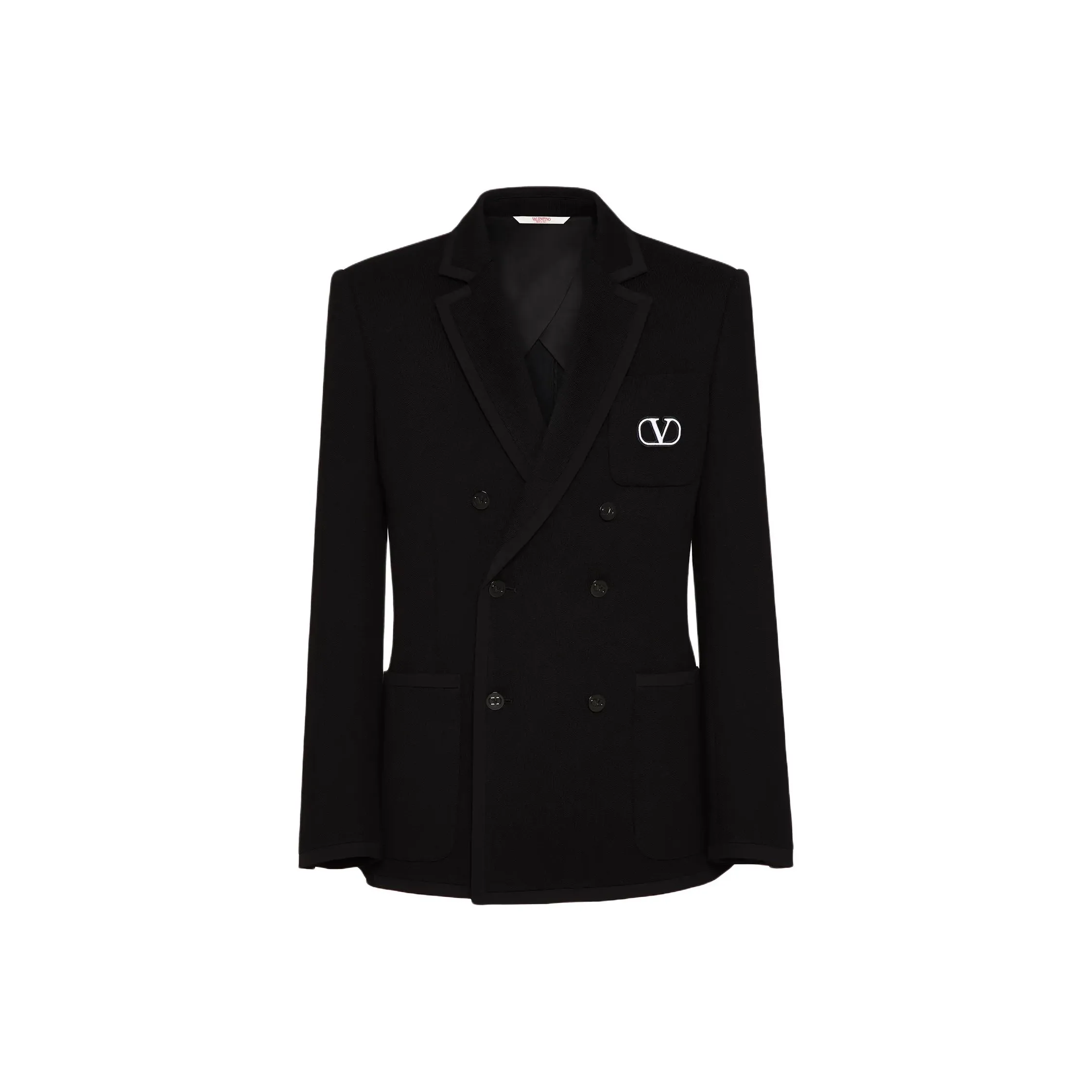 Valentino Double Breasted Long Sleeved Blazer