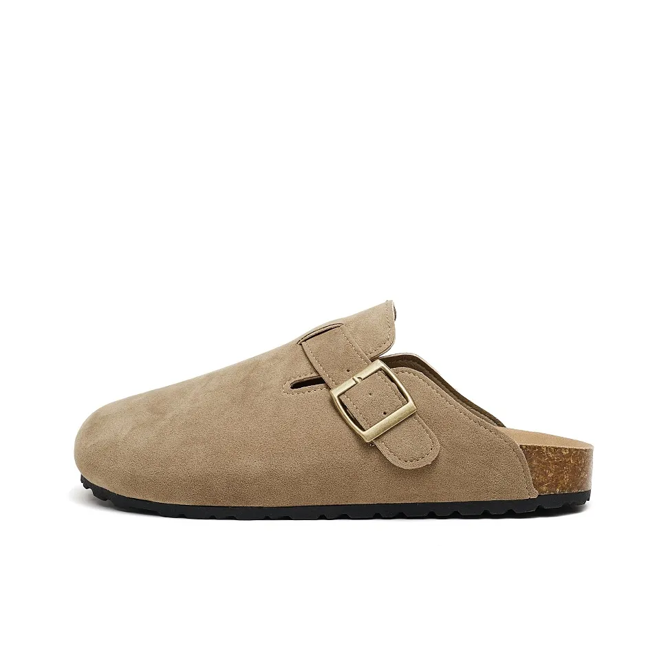 VANSSI Устойчивая к истиранию противоскользящая обувь на шнуре Lazy Birkenstock домашние тапочки верхняя одежда унисекс