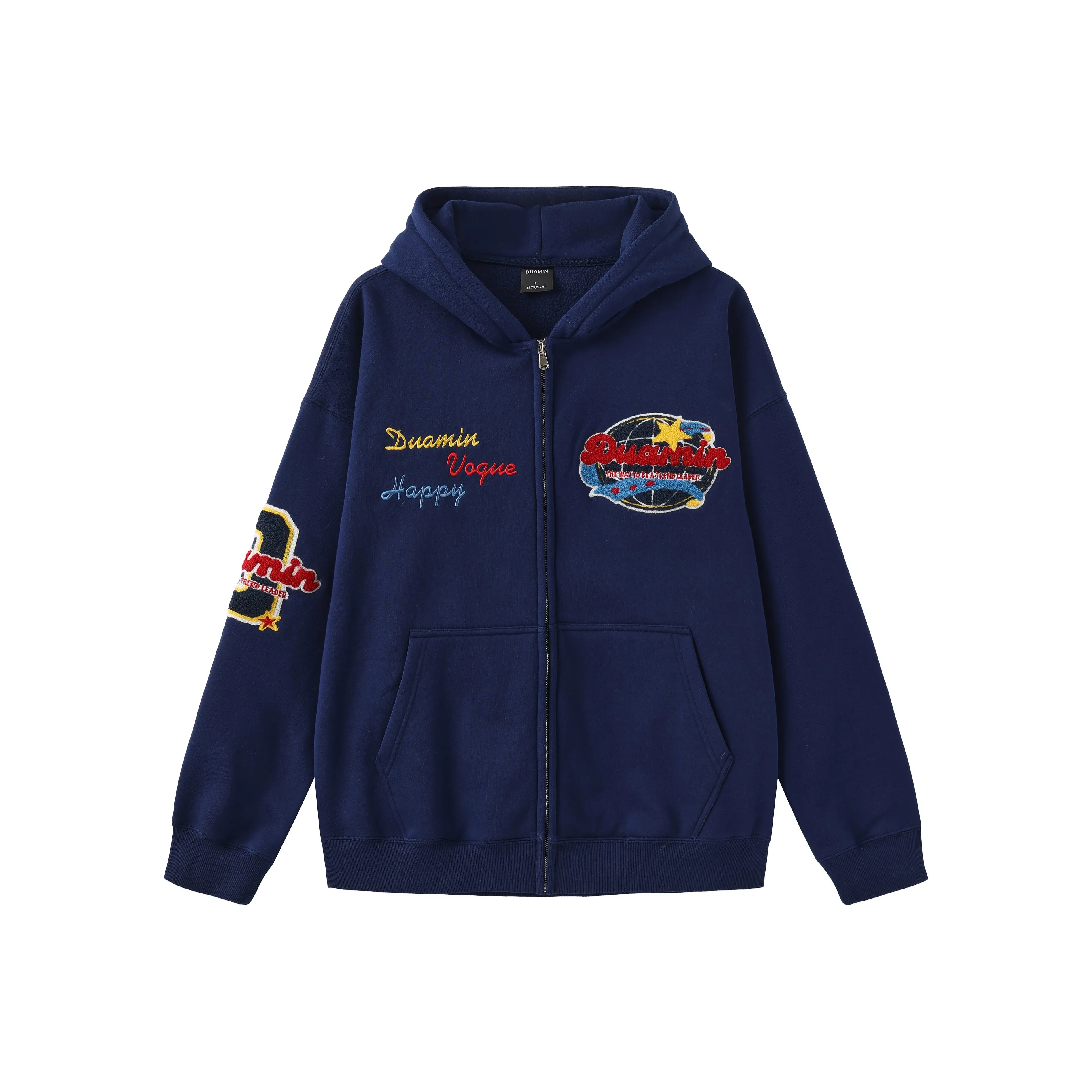 Duamin Свитшот Унисекс Темно-синий Синий