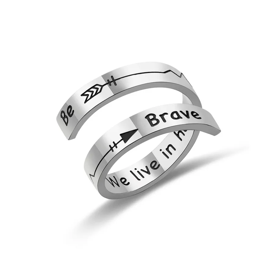 BENNISS Кольца из титанового сплава Унисекс