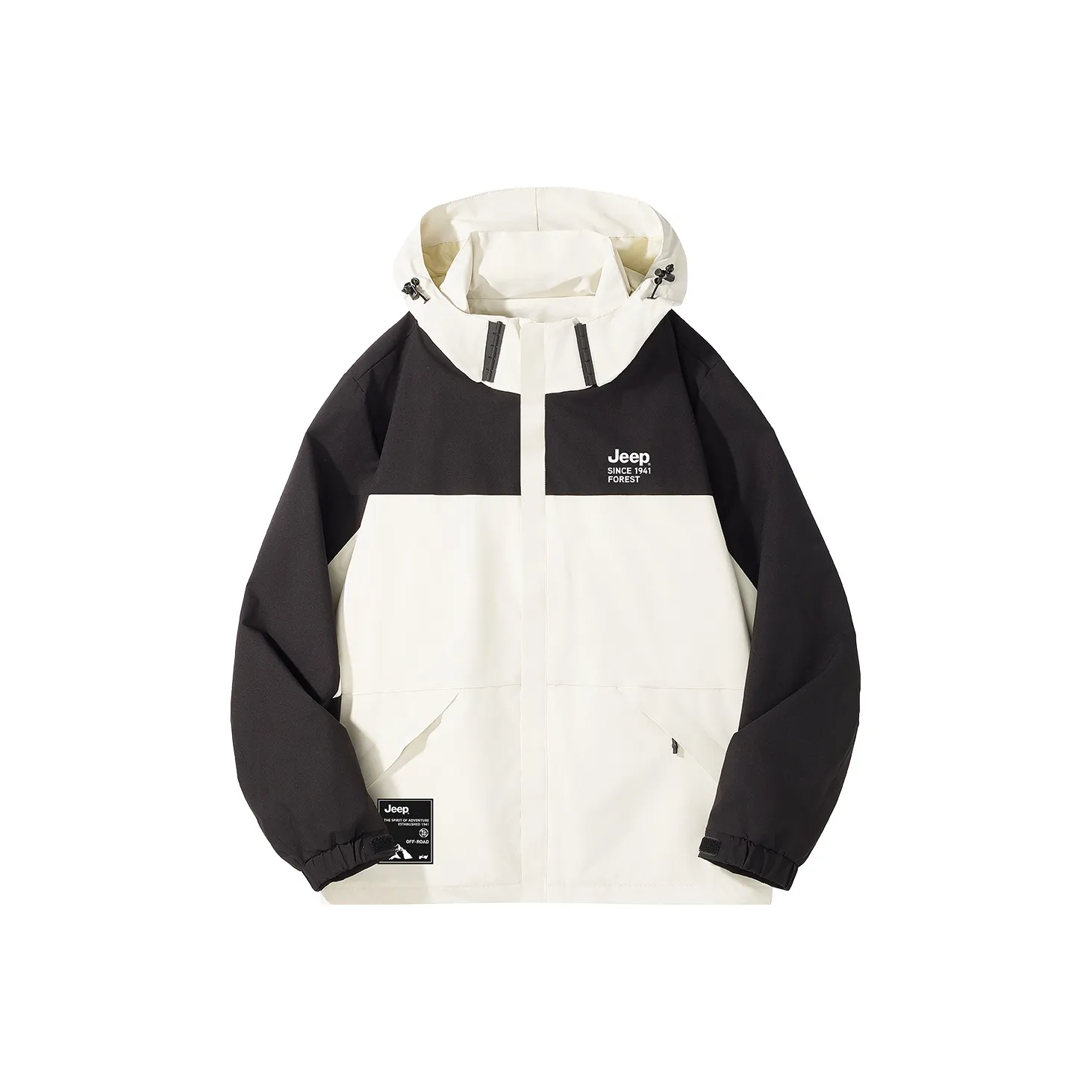Jeep Windbreaker Jacket Trench Coat Unisex