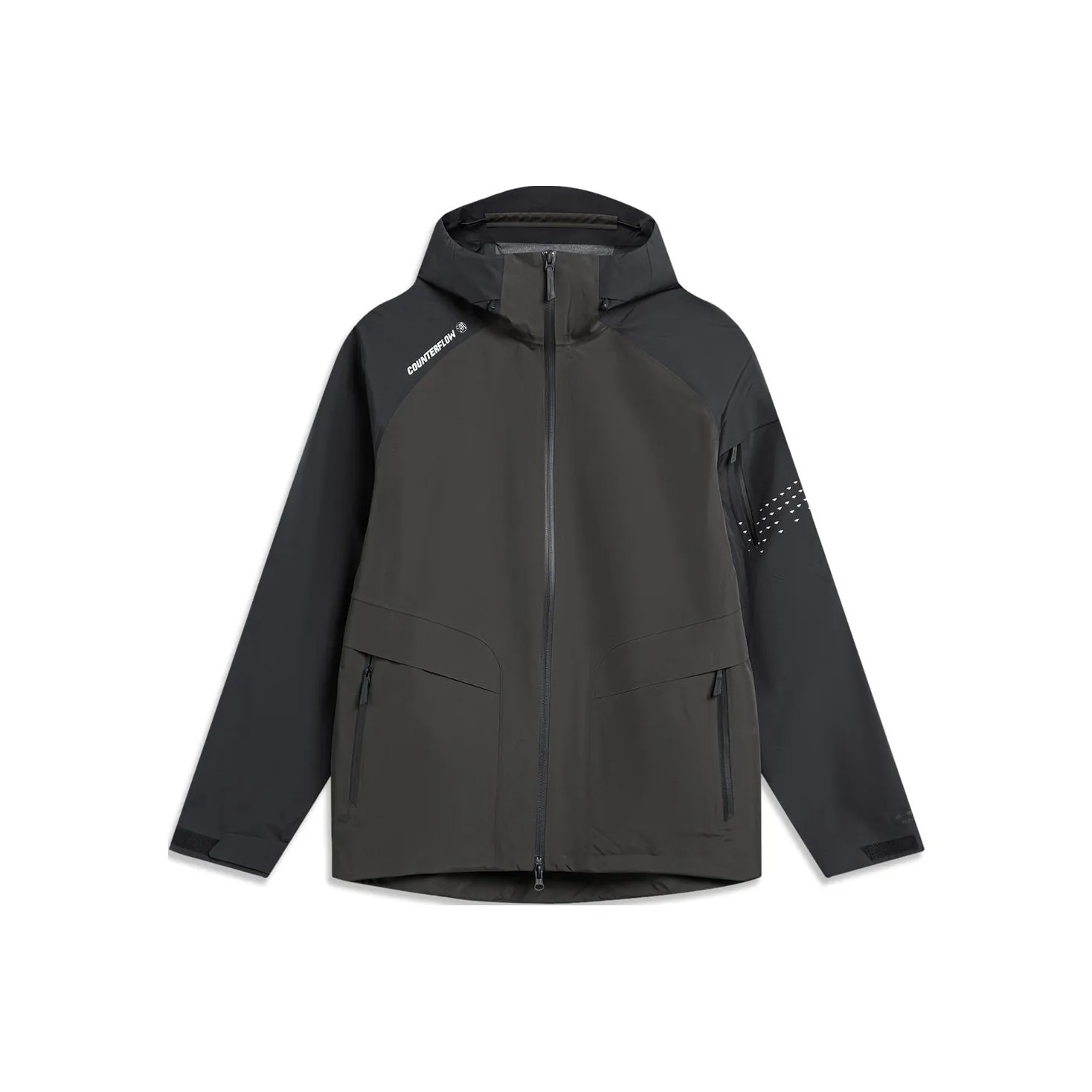 LiNing Waterproof And Windproof Windbreaker Jacket Men's Jet Sky