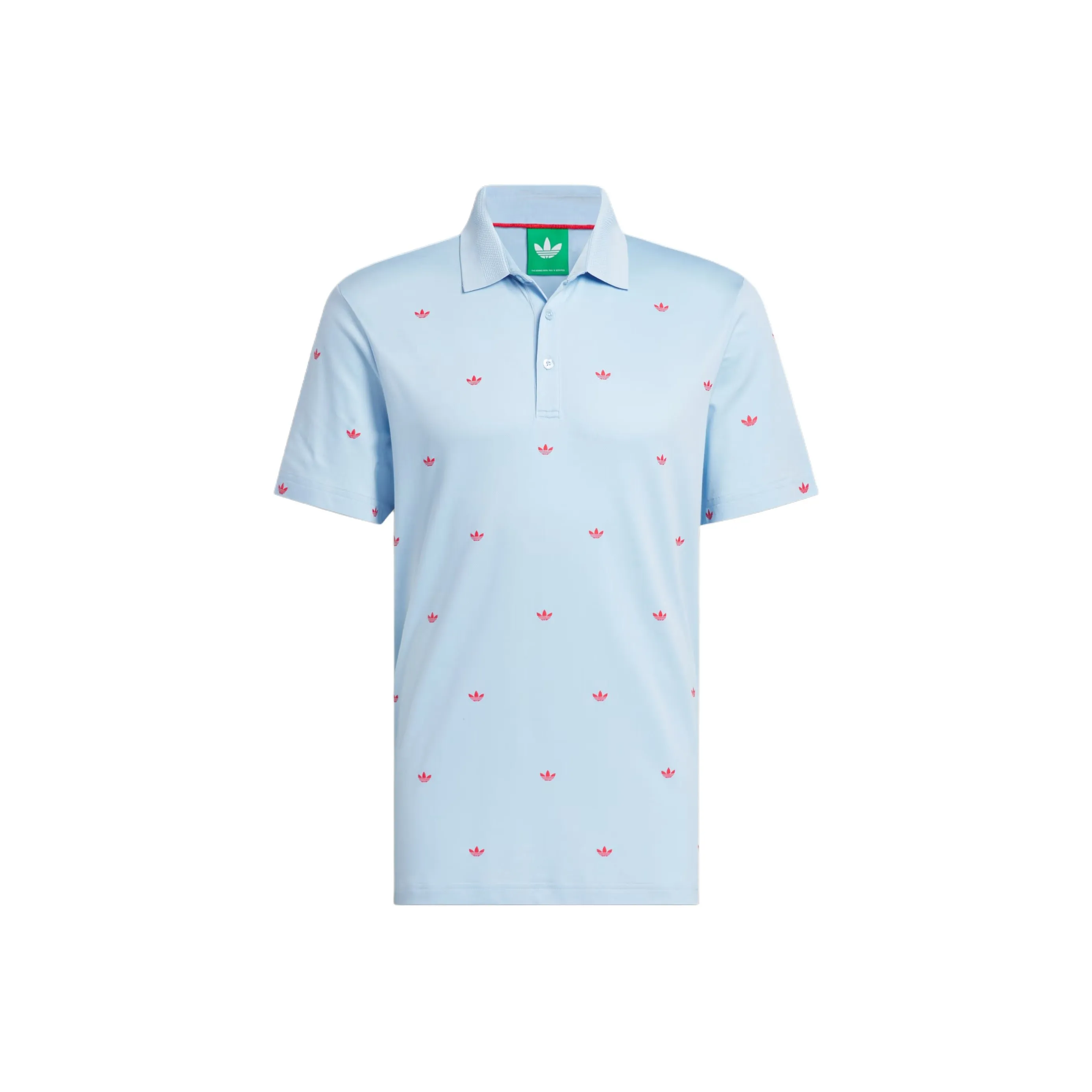 Adidas Originals Trefoil SS25 Polo Мужской Небесно-Синий