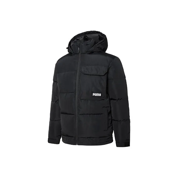 PUMA Черный Мужской Пуховик