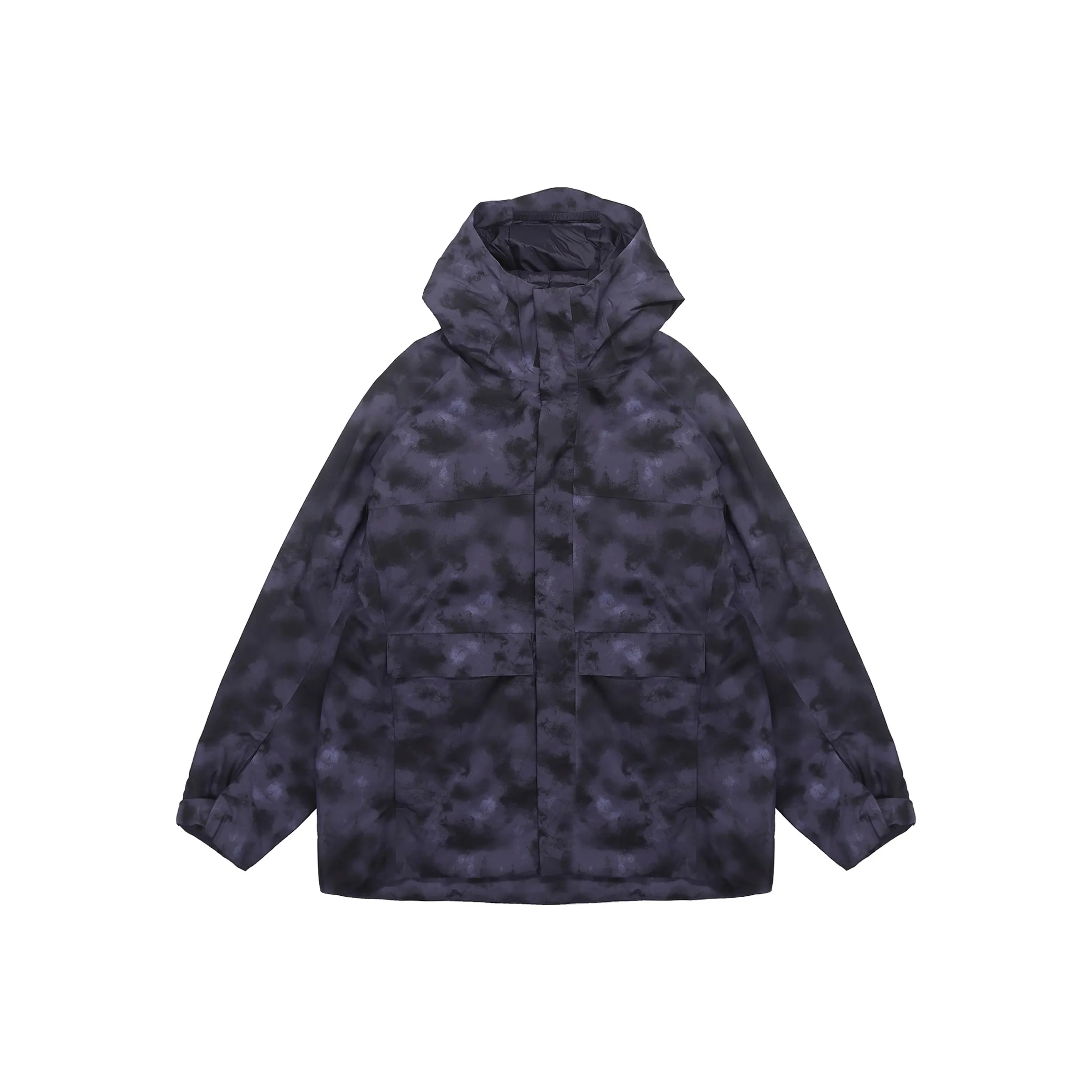 UNIQLO Water Resistant Windproof Warm Cold Resistant Windbreaker Jacket Men's Purple