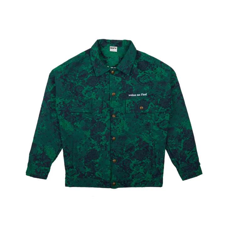 BOPV Denim Jackets Unisex Green