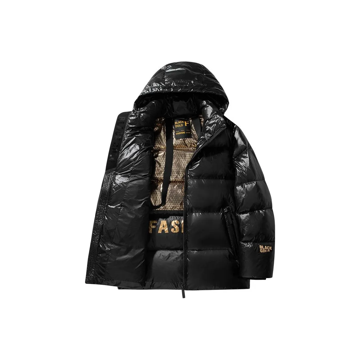 PIERRE CARDIN Хлопковый пуховик Унисекс Черный