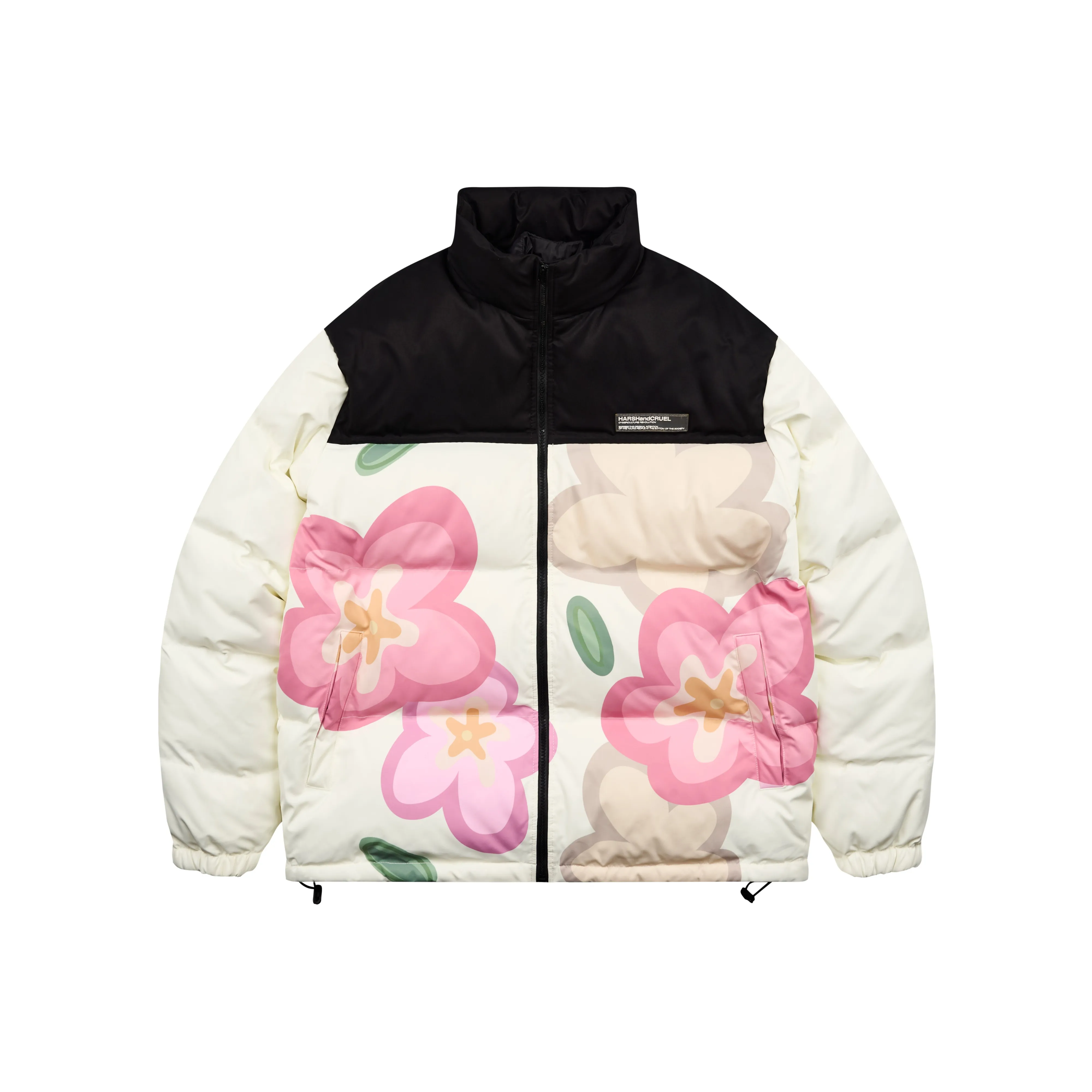 HARSH AND CRUEL Пуховая куртка Унисекс Многоцветная