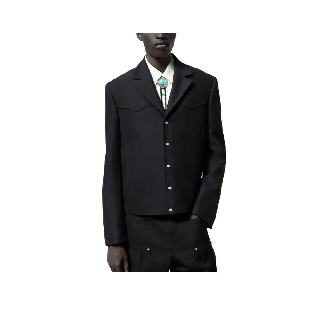 urban classics short striped crinkle track jacket black white