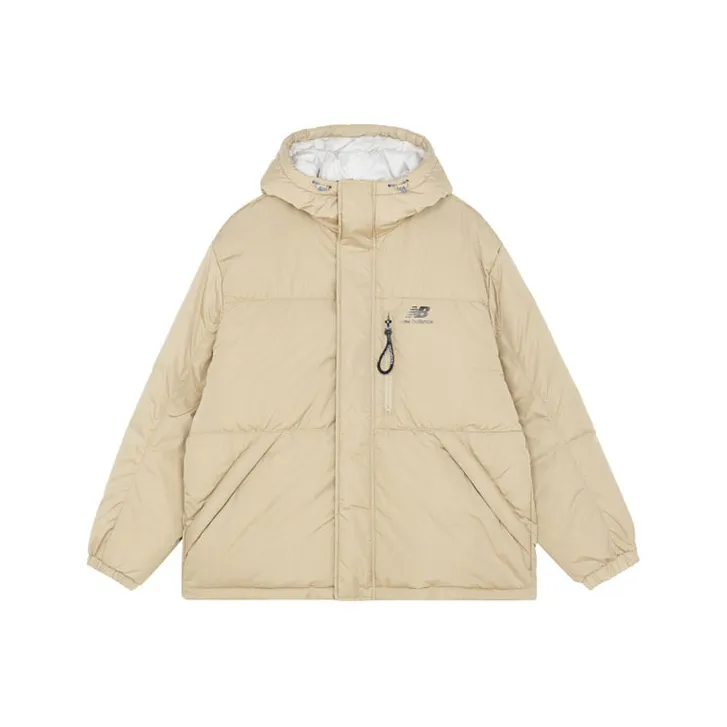 New Balance Down Jackets Men's Apricot