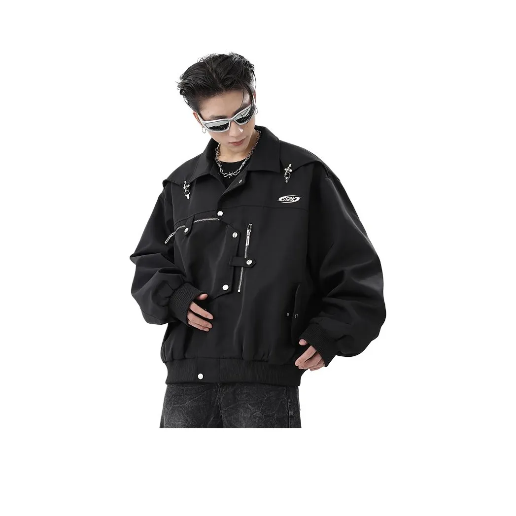 TREND ST Куртки Пальто Унисекс Черный