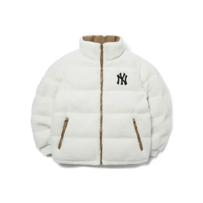 MLB Белая унисекс пуховая куртка