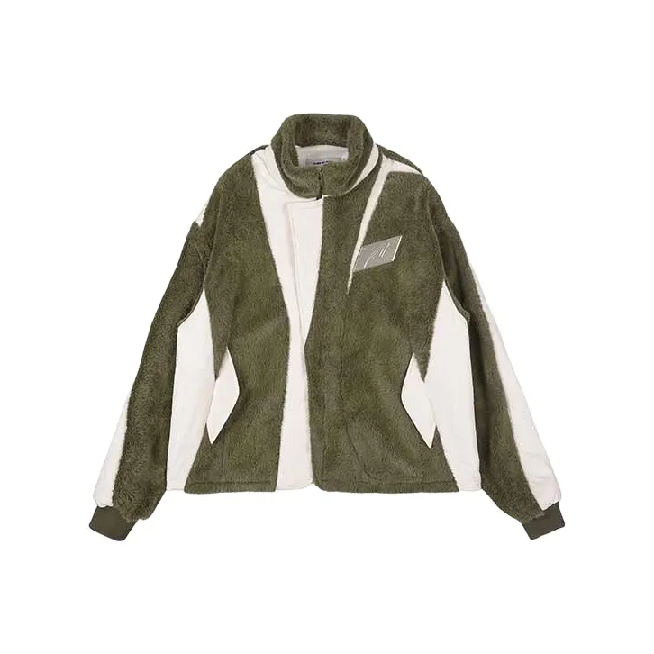 BLINDNOPLAN Solid Color Stand Collar Loose Fit Puffer Jacket Unisex