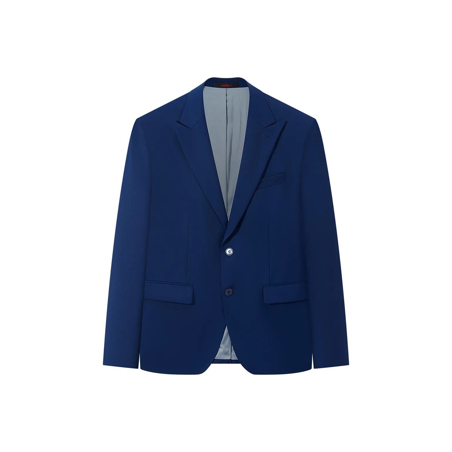 SEVEN Деловой костюм мужской королевский синий