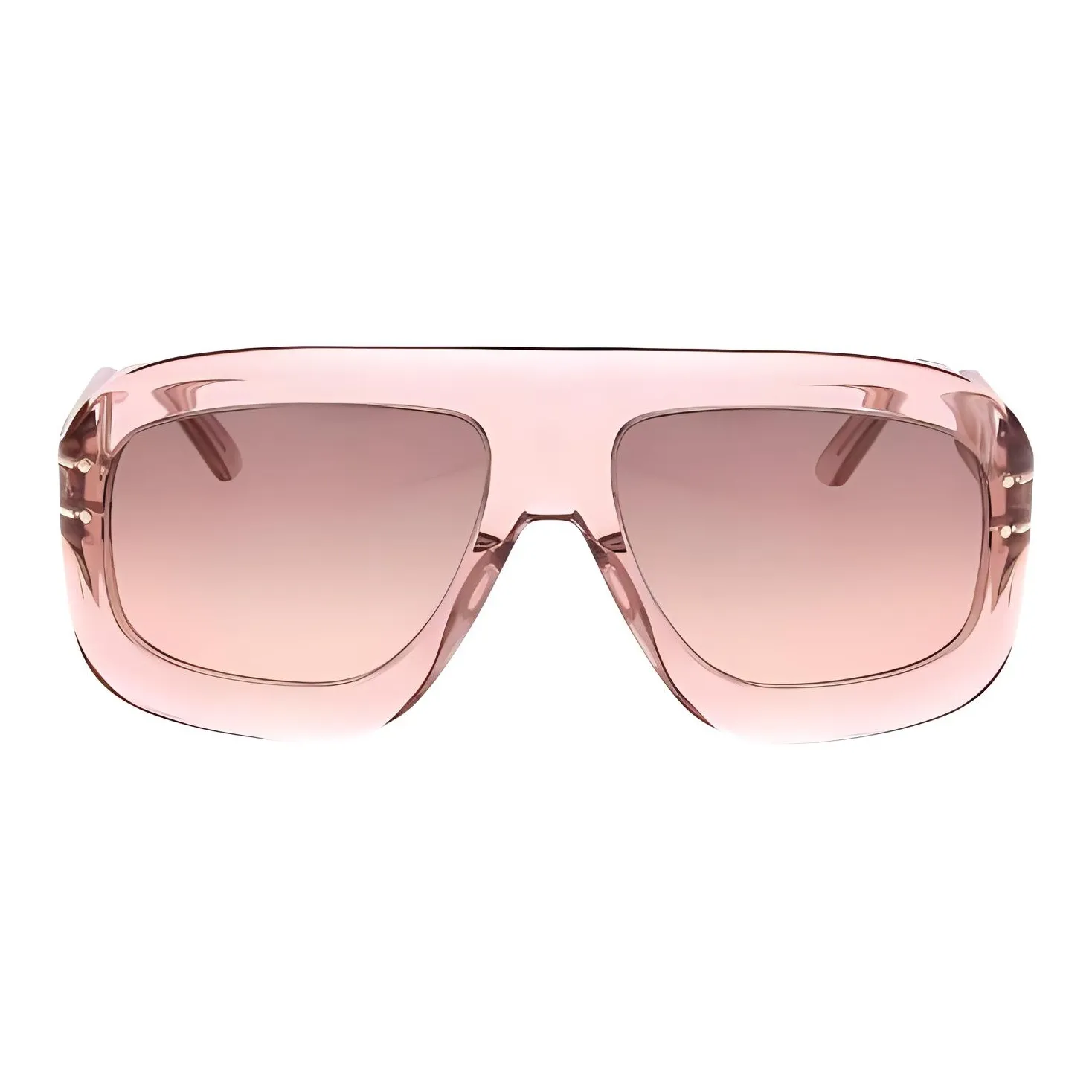 rectangular-frame logo sunglasses