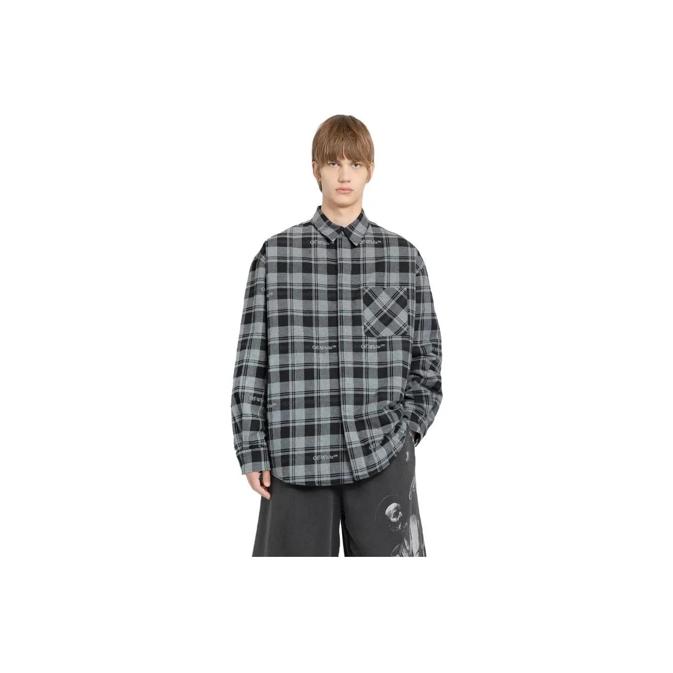 OFF WHITE Checked Shirt