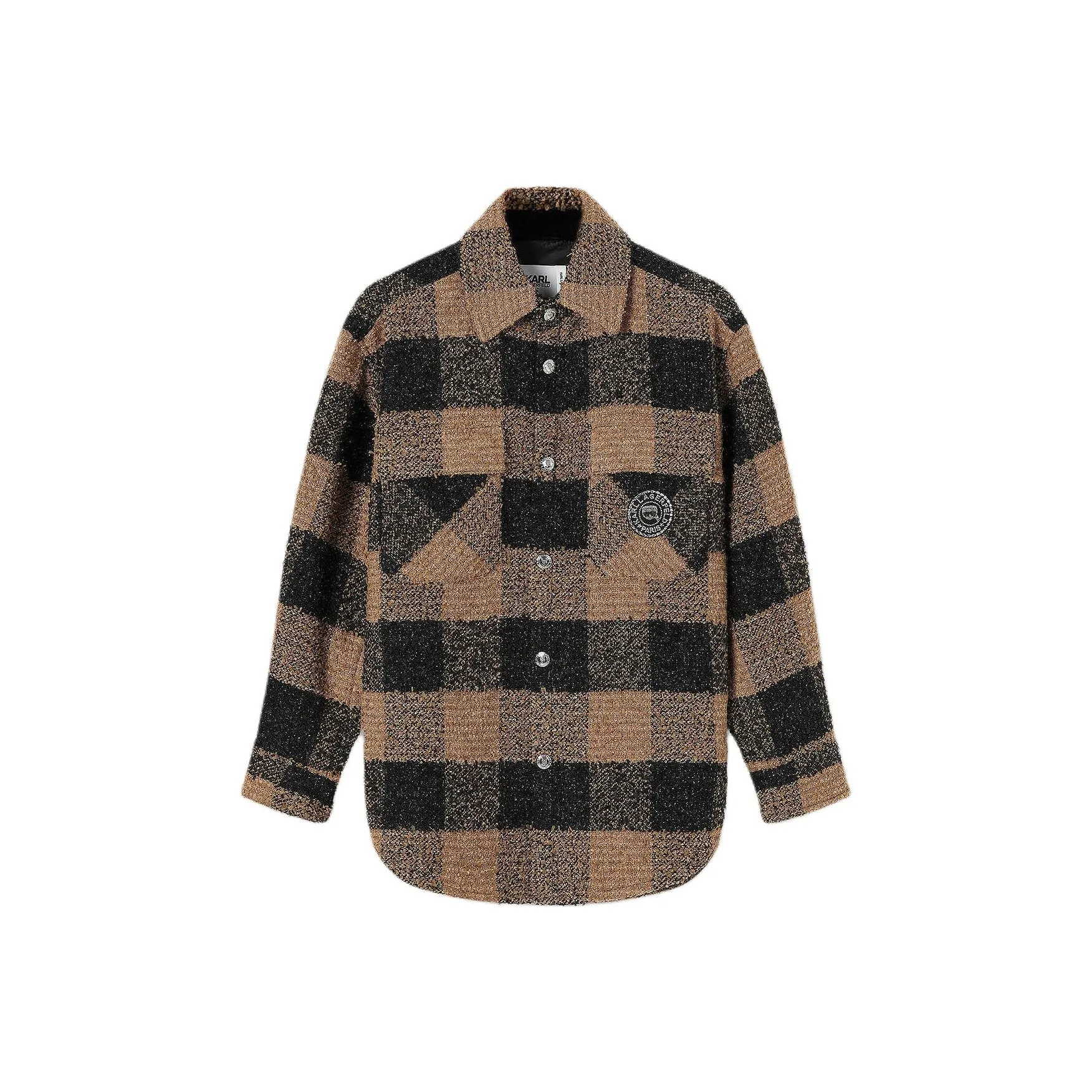 KARL LAGERFELD Куртка Мужская Кофейного цвета