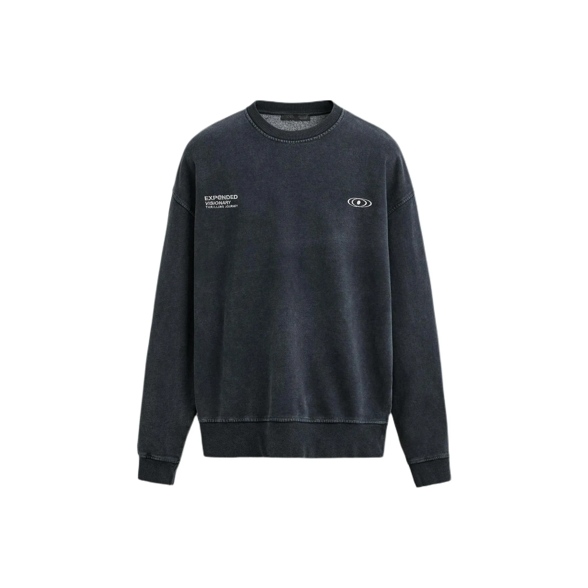 ZARA Толстовка Мужской Deep Антрацит