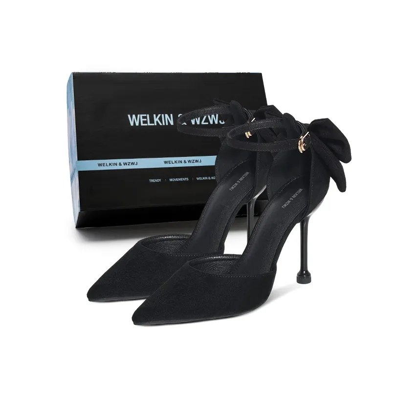 WELKIN WZWJ Узкий каблук Высокие каблуки Женские Черный