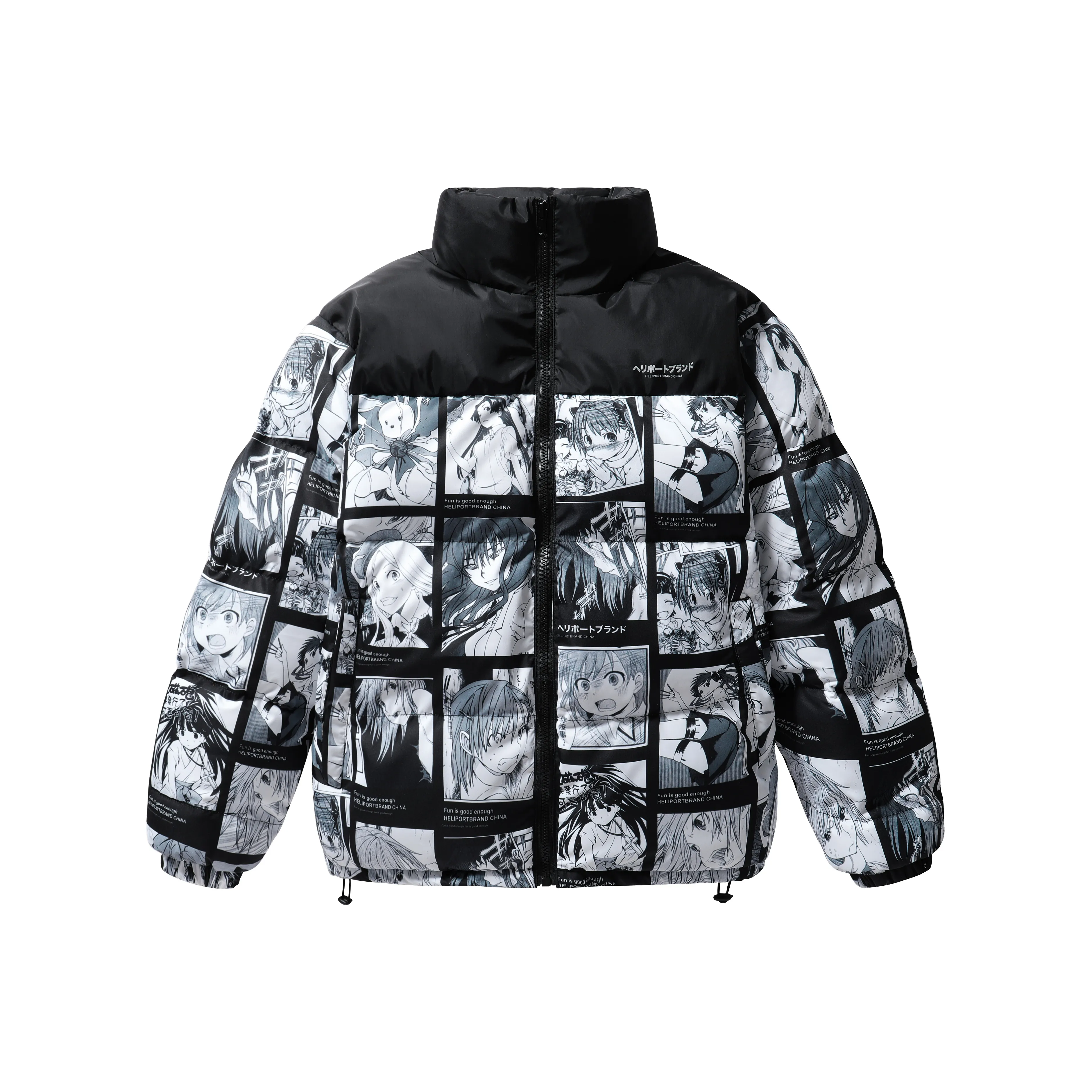 HELIPORT Puffer Jacket Unisex Black