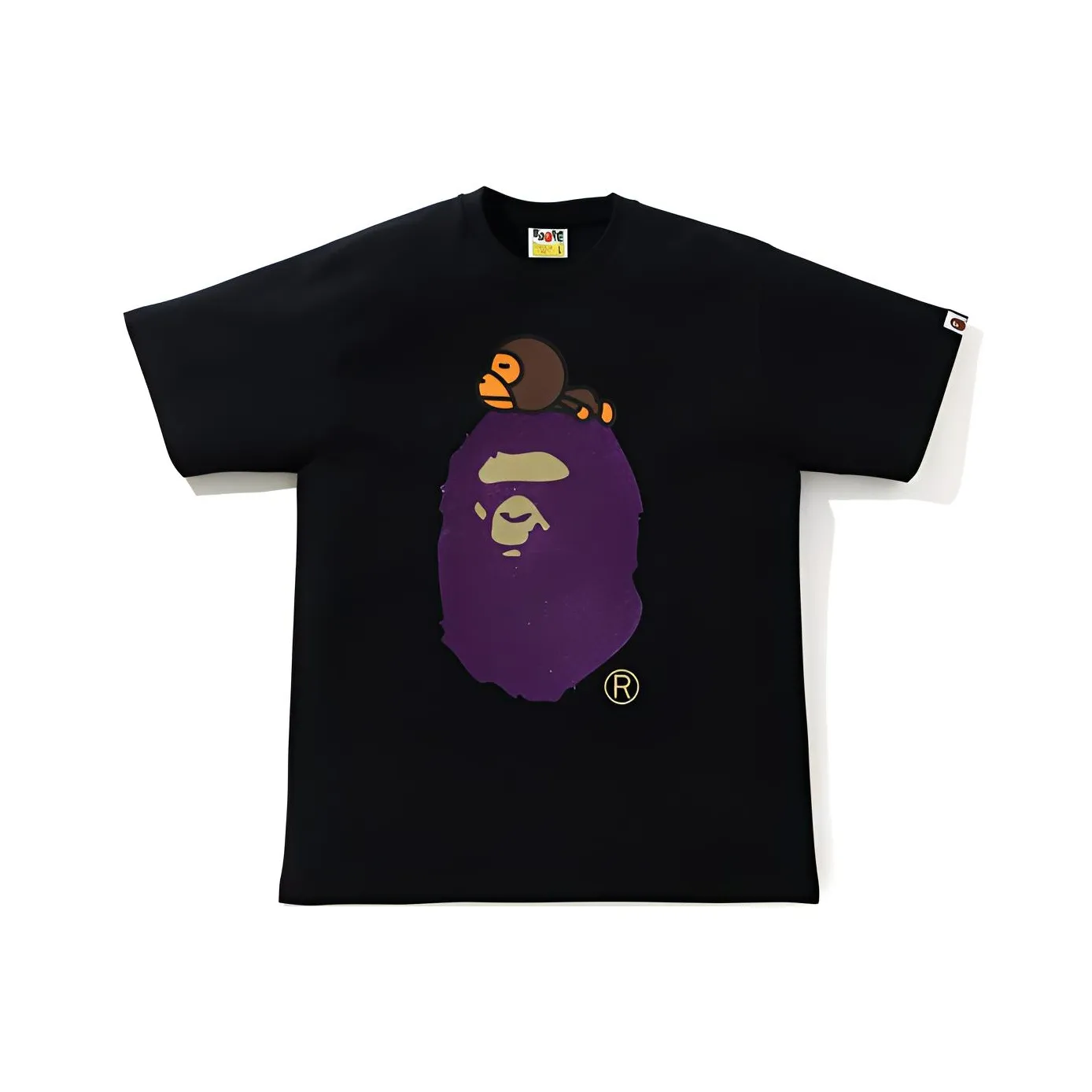 Bape Glitter Milo On Big Ape Tee