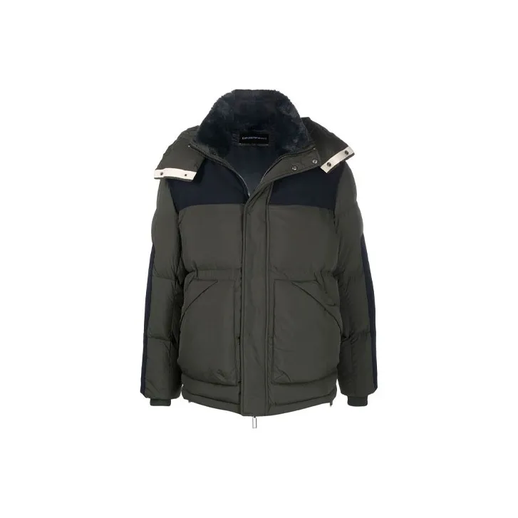 EMPORIO ARMANI Down Jacket Men's Green