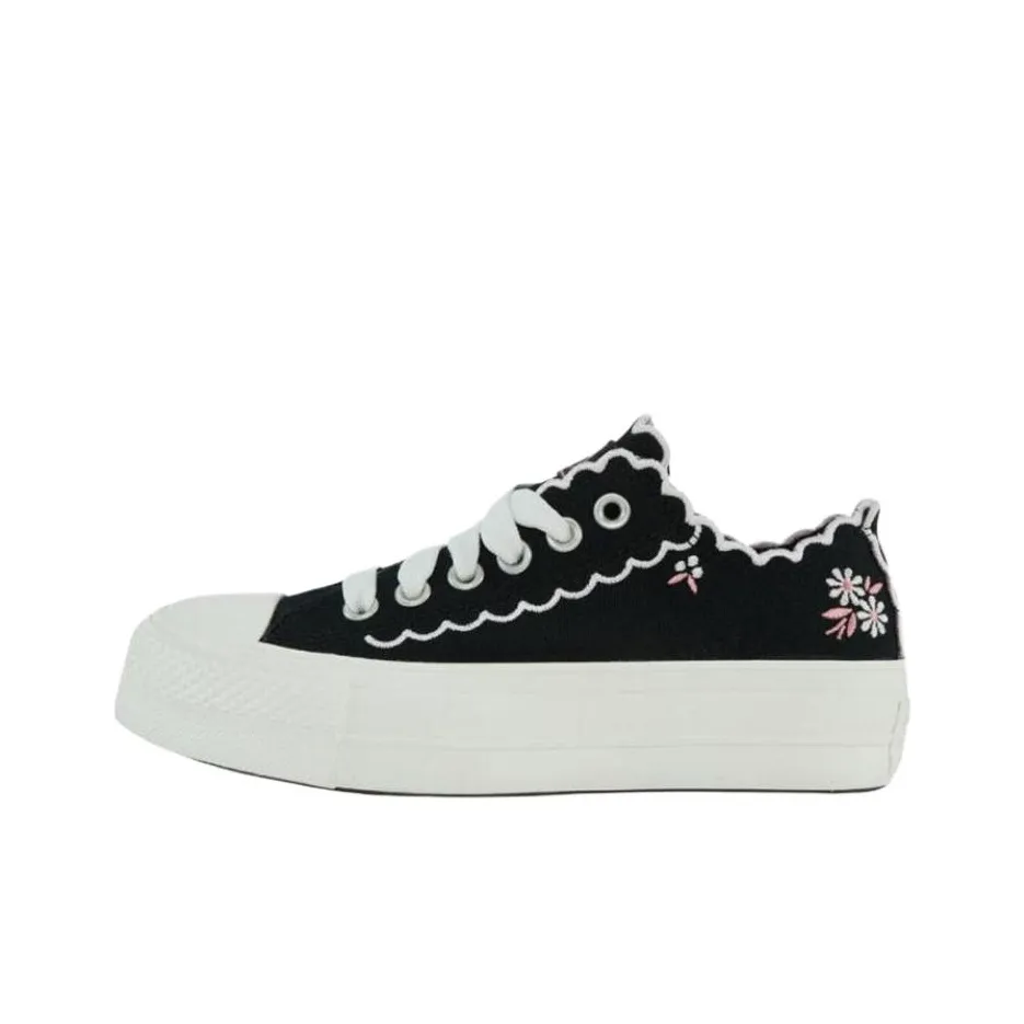 Converse Chuck Taylor SEASONAL Low Топ Кеды Женские Черные
