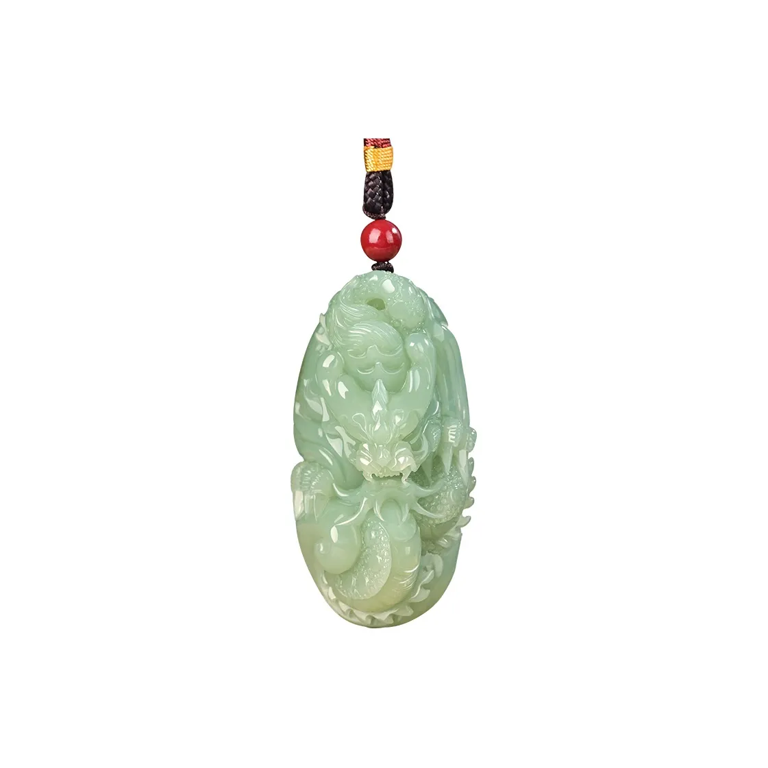 KUNYUYAO Hetian Jade Handheld Piece Pale Greenish White Jade Unisex