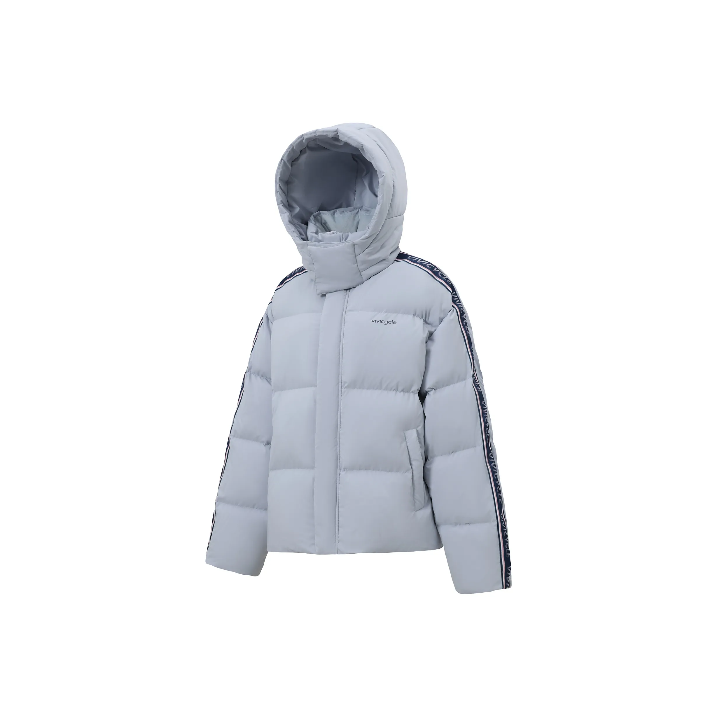 VIVI CYCLE Пуховик Унисекс Небесно-Синий