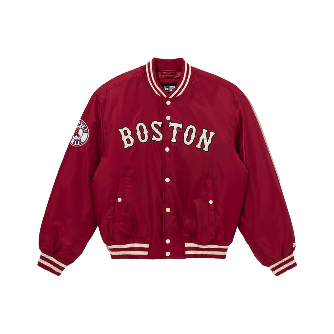 New Era Темно-красный Унисекс Куртки