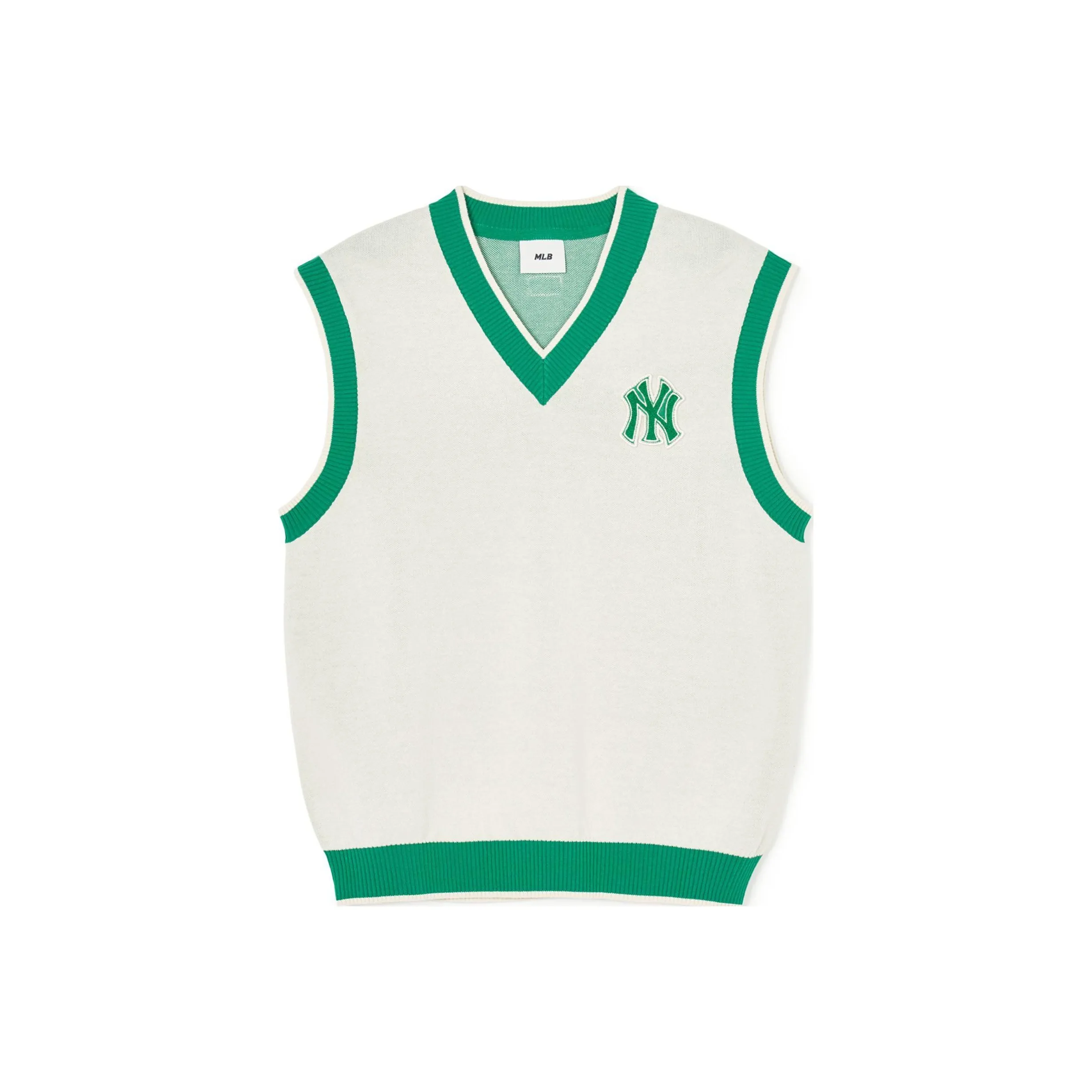 MLB SS24 New York Yankees Vest Unisex Cream