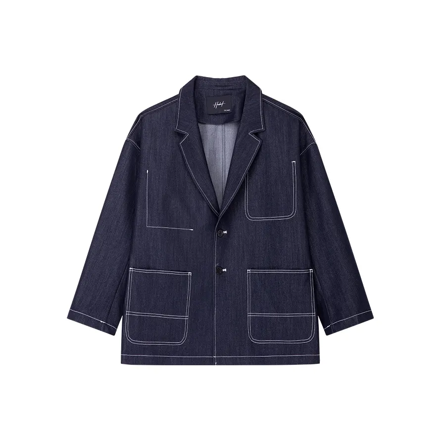 HERBEL Denim Jacket Men's Navy Blue
