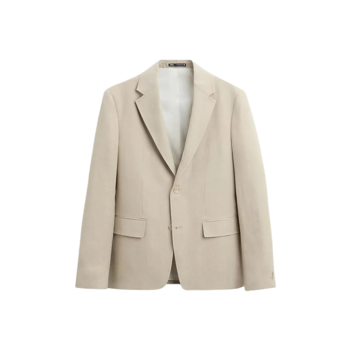 ZARA Бежевый Мужской Бизнес-костюм