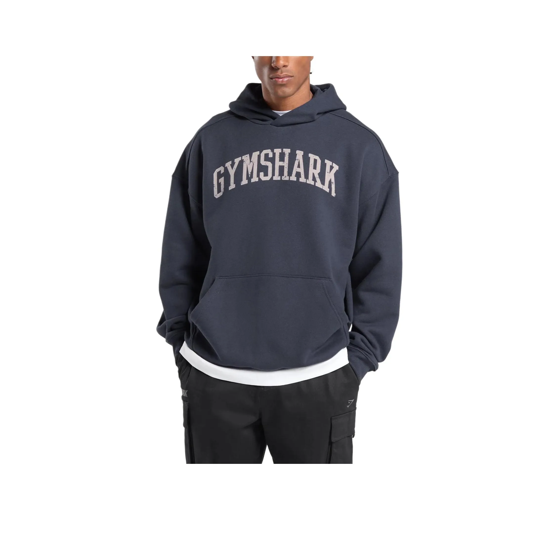 GYMSHARK FW24 Свитшот Мужской Темно-синий